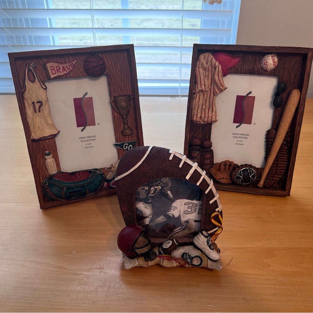 3 Sports Picture Frames